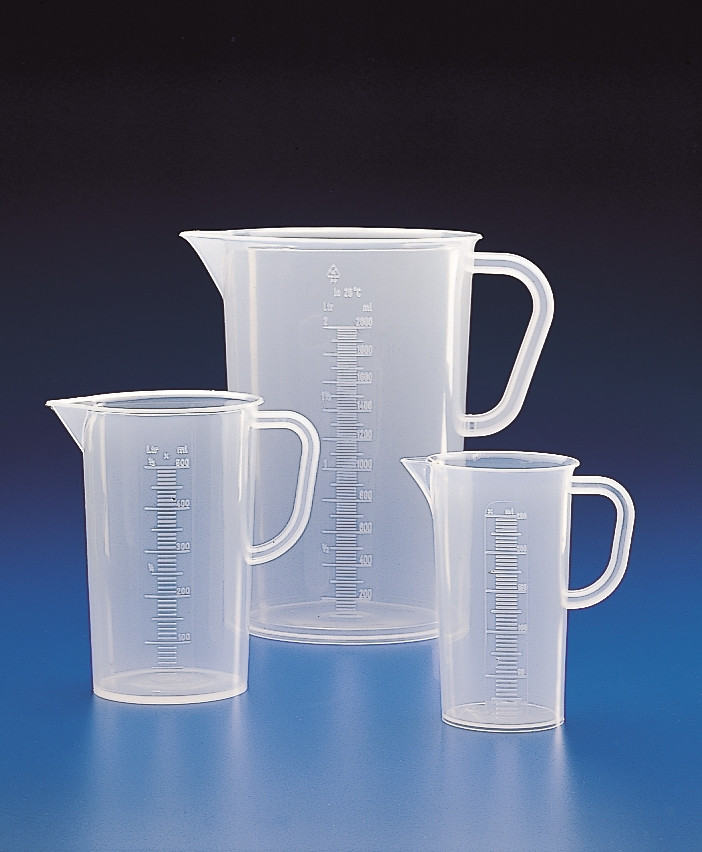 GRADUATED JUG TALL SHAPE PP, HIGH FORM