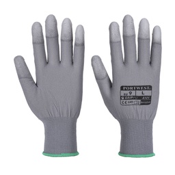 Gant doigts enduits PU - Gris