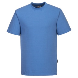T-Shirt antistatique ESD - Bleu Hopital