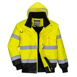 Blouson Haute-Visibilité bicolore - Jaune/Noir