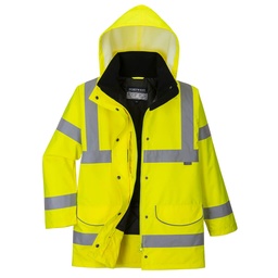 Parka Femme Hi-Vis Traffic - Jaune