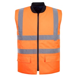 Gilet HV Réversible - Orange