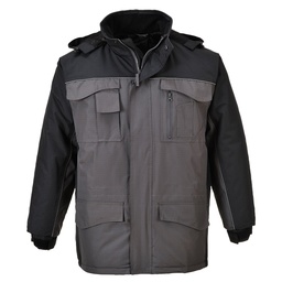 Parka RS Bicolore - Noir/Gris