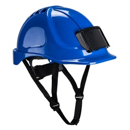 [PB55RBR] Casque Endurance avec porte-badge - Bleu Royal