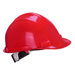 [PS57RER] Casque de sécurité Expertbase à crémaillère - Rouge