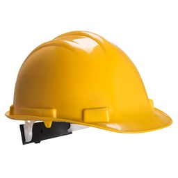 [PS57YER] Casque de sécurité Expertbase à crémaillère - Jaune