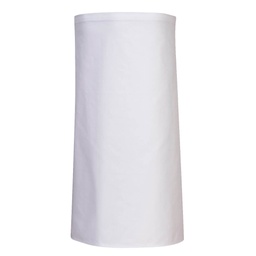 [S837WHR] Tablier Chef standard - Blanc