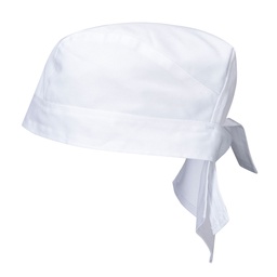 [S903WHR] Bandana Chefs - Blanc