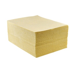 [SM80YER] Tapis absorbant chimique - Jaune (200 pièces)