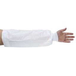 [ST47WHR] Manchettes BizTex Microporeux avec poignet tricot Type 6PB - Blanc (150 pièces)