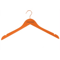 [Z456ORR] Cintre bois pour veste - Orange