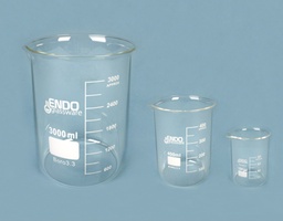 Bécher à bec forme basse en verre borosilicate ECO