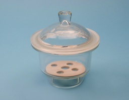 Knob lid desiccator