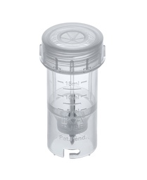 [137001186] Tube avec élément d'agitation, stérile, 20 ml, 20 pièces, couvercle à membrane