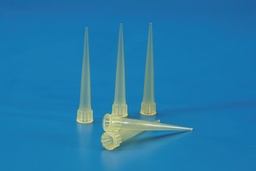 CONES JAUNES UNIVERSELS CAPACITÉ 2-200 µl