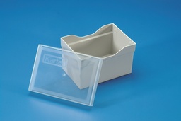 [114157580] PP BOX WITHOUT TIPS WITH STANDARD COVER - Grey
