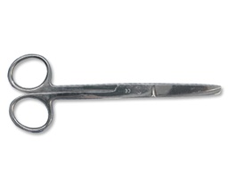 Straight scissors sharp-blunt