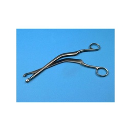 [366000039] Pince à Biopsie Gynécologique J.L. Faure, 21 cm, 9x5 mm