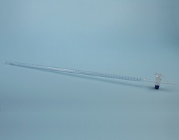 [135002908] Burette clé en verre, classe A, 25 ml