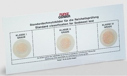 [147004920] Plaquette comparative à 3 niveaux de pureté, standard allemand