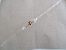 [147003437] Pipettes volumétriques (à marquage à bague) 50 ml, forme courte, L : 390 mm