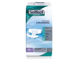 [36712] SERVIETTE POUR INCONTINENCE SOFFISOF AIR DRY- incontinence élevée - XXL - boîte de 60 pcs.