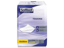[36722] TOILES DE LIT ABSORBANTES SOFFISOF 60x90 cm - absorbance modérée - boîte de 180 pcs.