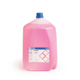 [144HI5004-R08] Solution tampon colorée pH 4,01, ±0,01 pH, certificat d'analyse, bouteille 3,78 L