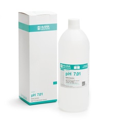 [144HI7007/1L] Solution tampon pH 7,01, coloration verte, bouteille 1 L
