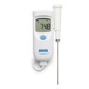 [144HI935004] Thermomètre alimentaire à thermocouple type T avec sonde interchangeable, étanche, économique