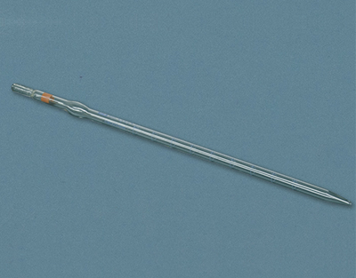 Pipette graduée classe AS avec bulle, 0 bas