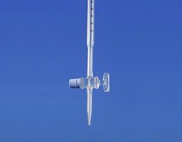 [135004508] Burette MOHR robinet en verre AS 25 ml 1/20