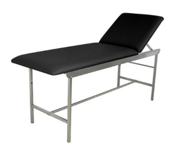 [366001222] Divan d'Examen, inox - système de montage rapide - noir