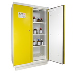 [208000051] Armoire de sécurité EN 14470-1 90 minutes - Haute 2 portes jaunes - Pour transport maritime