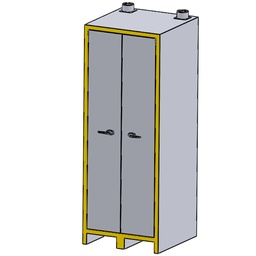 [208000055] Armoire de sécurité EN 14470-1 30 minutes - 1 fût