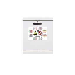 [208000074] Armoire de sécurité EN 14470-1 90 minutes - sous-paillasse 1 porte tiroir