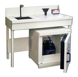 [208000095] Armoire de sécurité EN 14470-1 90 minutes - sous-paillasse 1 porte - pour récupération de déchets