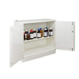 [208000166] Armoire de sécurité pour produits inflammables, toxiques ou nocifs - Basse 2 portes - Profondeur 450 mm