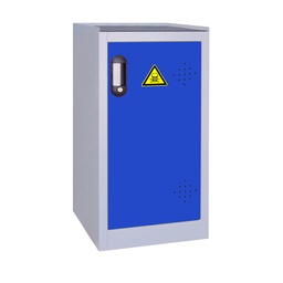 [208000190] Armoire de sûreté bicolor porte Bleue - 80L