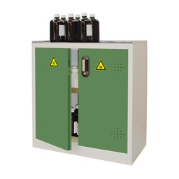 [208000197] Armoire de sûreté bicolor porte Verte - 155L