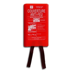 [208000461] Couverture anti-feu à fixation murale - Dimensions 120x120