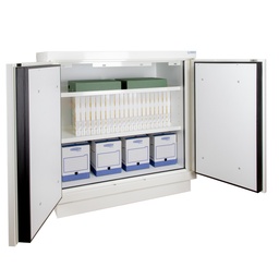 [208000477] Armoire à documents avec résistance au feu de 90 minutes - Comptoir 2 portes