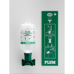 [208000521] Station murale livrée avec 1 flacon de 500 mL de solution saline