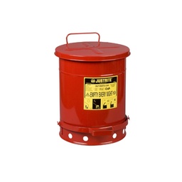 [208000581] Poubelle anti-feu à pédale - 20L