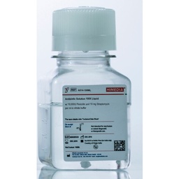 Antibiotic Solution 100X Liquid with 10,000U Penicillin and 10 mg Streptomycin per ml in citrate buffer