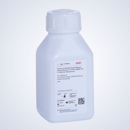 Dulbecco’s Modified Eagle Medium/ Nutrient Mixture F-12 Ham (DMEM/ F12, 3:1 Mixture), High glucose with L-Glutamine without Calcium chloride, HEPES buffer and Sodium bicarbonate