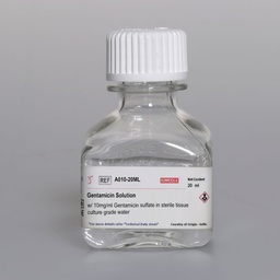Gentamicin Solution with 10mg/ml Gentamicin sulfate in sterile tissue culture grade water