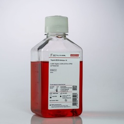 Trypsin-EDTA Solution 1X 0.25% Trypsin, 0.03% EDTA in DPBS with Phenol red 