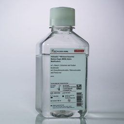 [AL255G-500ML] HiGlutaXL™ Minimum Essential Medium Eagle (MEM) (Alpha Modification) with L-Alanyl-L-Glutamine and Sodium bicarbonate without Deoxyribonucleosides, Ribonucleosides and Phenol red